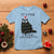 Funny Christmas Cat T Shirt It's Fine I'm Fine Everything Is Fine Meowy Catmas Xmas - Wonder Print Shop