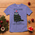 Funny Christmas Cat T Shirt It's Fine I'm Fine Everything Is Fine Meowy Catmas Xmas - Wonder Print Shop