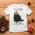 Funny Christmas Cat T Shirt It's Fine I'm Fine Everything Is Fine Meowy Catmas Xmas - Wonder Print Shop
