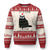 Funny Christmas Cat Ugly Christmas Sweater It's Fine I'm Fine Everything Is Fine Meowy Catmas Xmas - Wonder Print Shop
