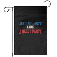 Aint No Party Like A Diddy Party Garden Flag Slimy Font Vintage - Wonder Print Shop