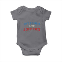 Aint No Party Like A Diddy Party Baby Onesie Slimy Font Vintage - Wonder Print Shop