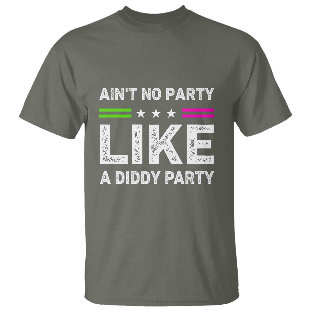 Ain't No Party Like A Diddy Party Funny T Shirt - Wonder Print Shop