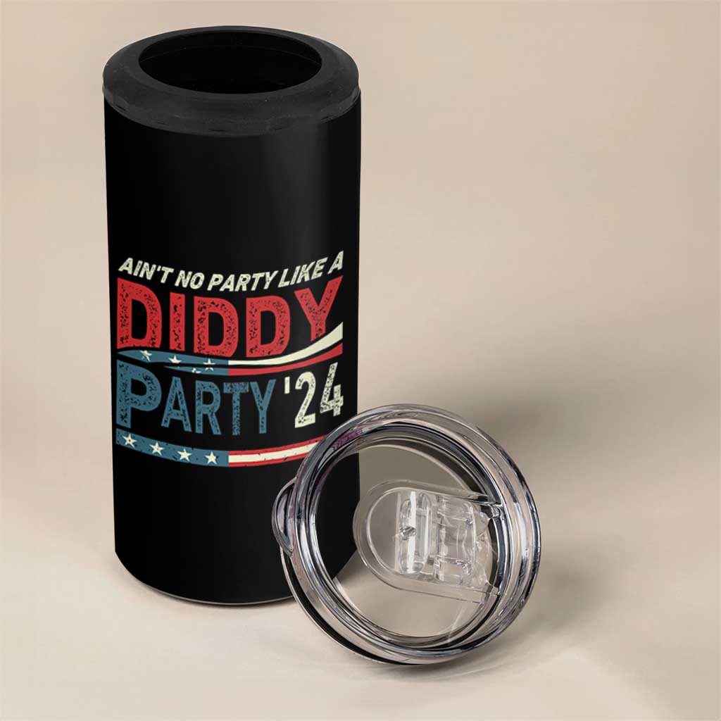 Aint No Party Like A Diddy Party 4 in 1 Can Cooler Tumbler - Wonder Print Shop