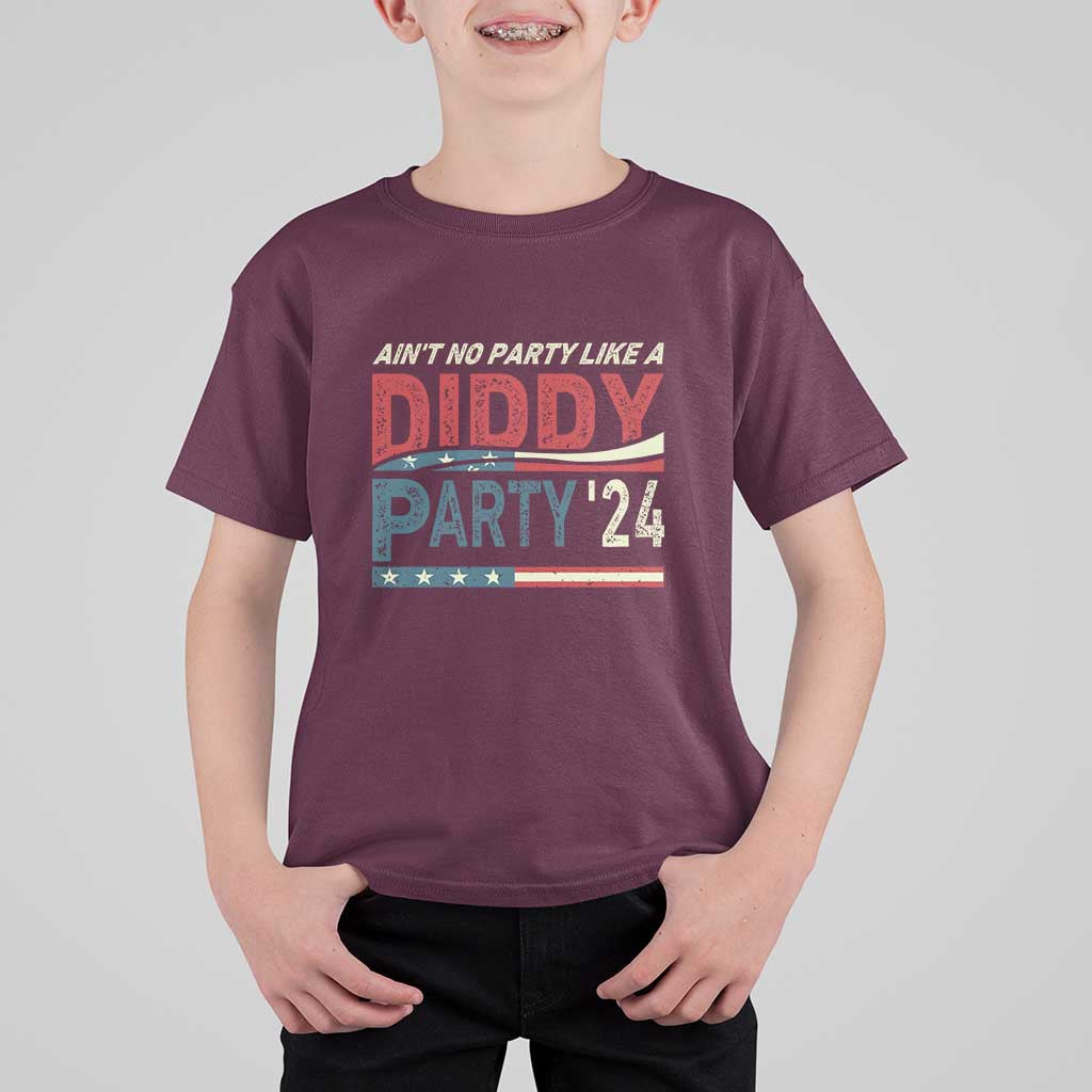 Aint No Party Like A Diddy Party T Shirt For Kid - Wonder Print Shop