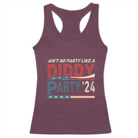 Aint No Party Like A Diddy Party Racerback Tank Top - Wonder Print Shop
