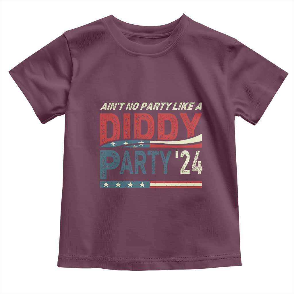 Aint No Party Like A Diddy Party Toddler T Shirt - Wonder Print Shop
