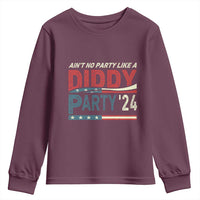 Aint No Party Like A Diddy Party Youth Sweatshirt - Wonder Print Shop