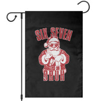 Six Seven Bruh Funny Christmas Garden Flag Santa 67 Meme Teens Boys Kids Xmas Pajamas - Wonder Print Shop