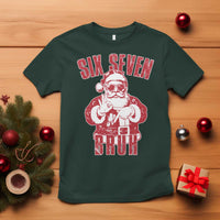 Six Seven Bruh Funny Christmas T Shirt Santa 67 Meme Teens Boys Kids Xmas Pajamas - Wonder Print Shop