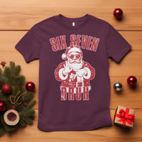 Six Seven Bruh Funny Christmas T Shirt Santa 67 Meme Teens Boys Kids Xmas Pajamas - Wonder Print Shop
