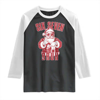 Six Seven Bruh Funny Christmas Raglan Shirt Santa 67 Meme Teens Boys Kids Xmas Pajamas - Wonder Print Shop