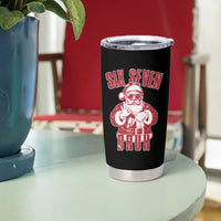 Six Seven Bruh Funny Christmas Tumbler Cup Santa 67 Meme Teens Boys Kids Xmas Pajamas - Wonder Print Shop