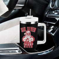 Six Seven Bruh Funny Christmas Tumbler With Handle Santa 67 Meme Teens Boys Kids Xmas Pajamas - Wonder Print Shop