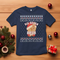 Funny Six Seven 6 7 Meme Ugly Christmas T Shirt Santa 67 Meme Xmas Pajamas - Wonder Print Shop