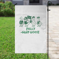 Philly Goose Garden Flag Funny Philadelphia Football Fan Gear Silly Gooses - Wonder Print Shop