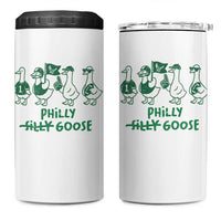 Philly Goose 4 in 1 Can Cooler Tumbler Funny Philadelphia Football Fan Gear Silly Gooses - Wonder Print Shop
