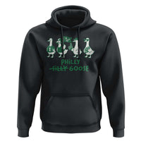 Philly Goose Hoodie Funny Philadelphia Football Fan Gear Silly Gooses - Wonder Print Shop