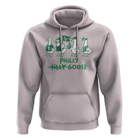Philly Goose Hoodie Funny Philadelphia Football Fan Gear Silly Gooses - Wonder Print Shop