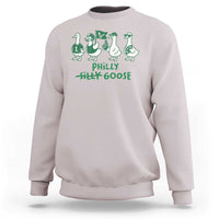 Philly Goose Sweatshirt Funny Philadelphia Football Fan Gear Silly Gooses - Wonder Print Shop