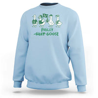 Philly Goose Sweatshirt Funny Philadelphia Football Fan Gear Silly Gooses - Wonder Print Shop