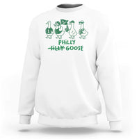 Philly Goose Sweatshirt Funny Philadelphia Football Fan Gear Silly Gooses - Wonder Print Shop