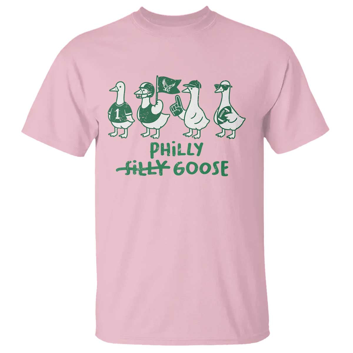 Philly Goose T Shirt Funny Philadelphia Football Fan Gear Silly Gooses - Wonder Print Shop