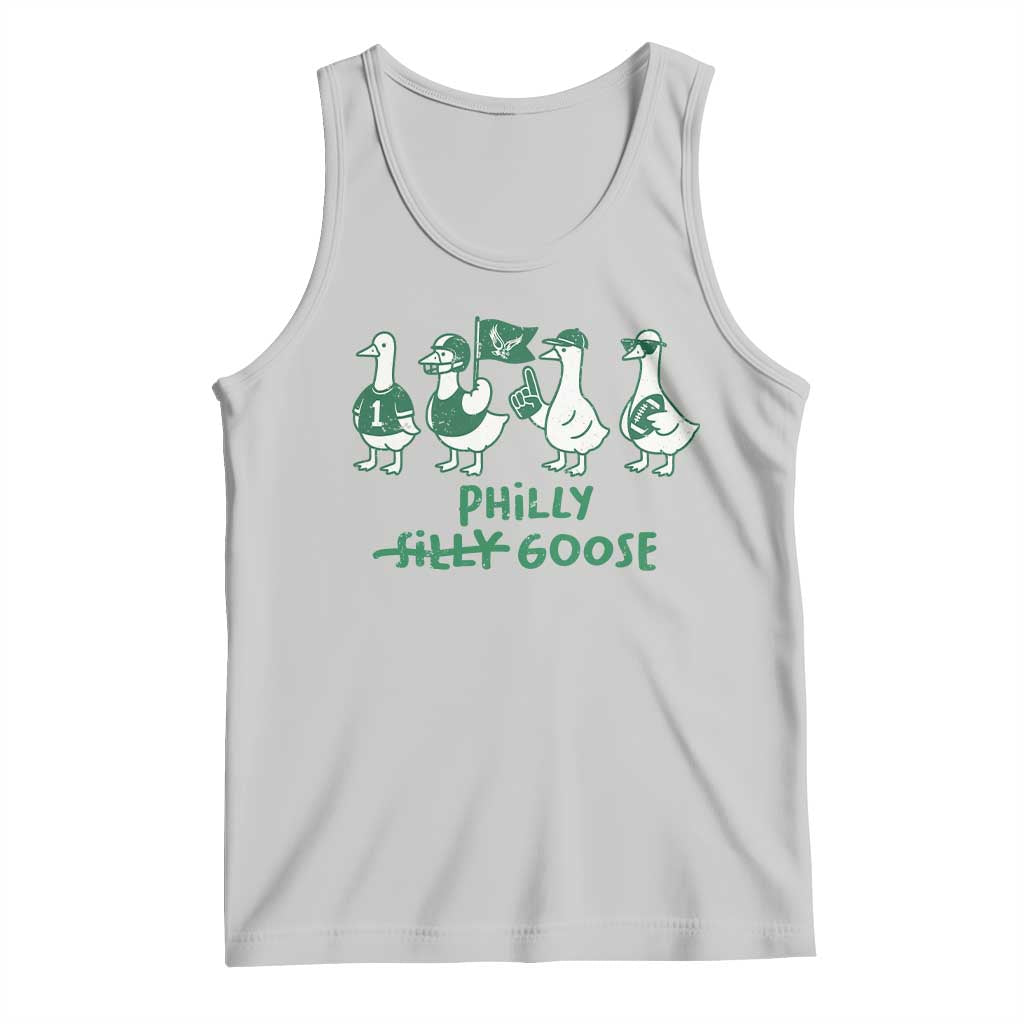 Philly Goose Tank Top Funny Philadelphia Football Fan Gear Silly Gooses - Wonder Print Shop