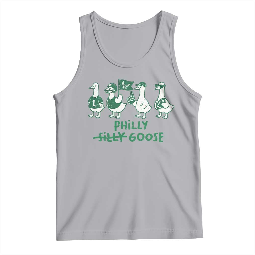 Philly Goose Tank Top Funny Philadelphia Football Fan Gear Silly Gooses - Wonder Print Shop