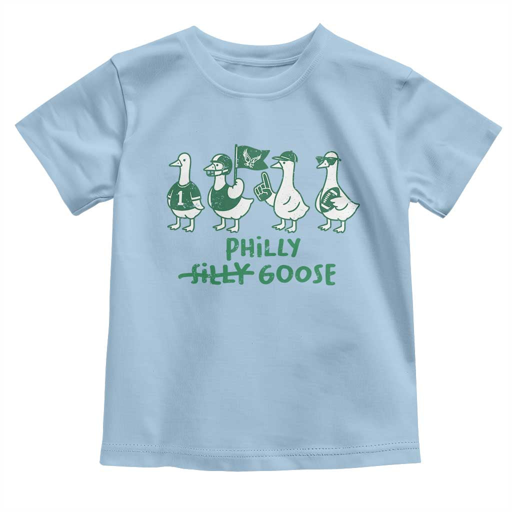 Philly Goose Toddler T Shirt Funny Philadelphia Football Fan Gear Silly Gooses - Wonder Print Shop