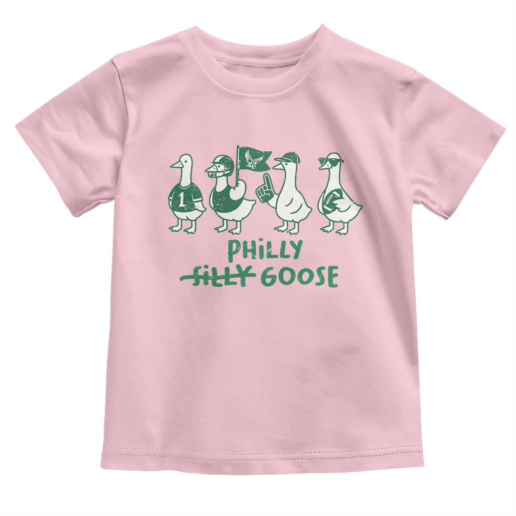 Philly Goose Toddler T Shirt Funny Philadelphia Football Fan Gear Silly Gooses - Wonder Print Shop