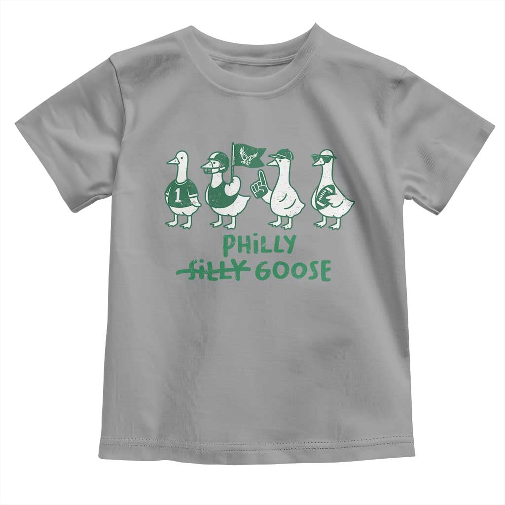Philly Goose Toddler T Shirt Funny Philadelphia Football Fan Gear Silly Gooses - Wonder Print Shop