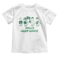 Philly Goose Toddler T Shirt Funny Philadelphia Football Fan Gear Silly Gooses - Wonder Print Shop