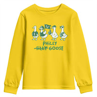 Philly Goose Youth Sweatshirt Funny Philadelphia Football Fan Gear Silly Gooses - Wonder Print Shop