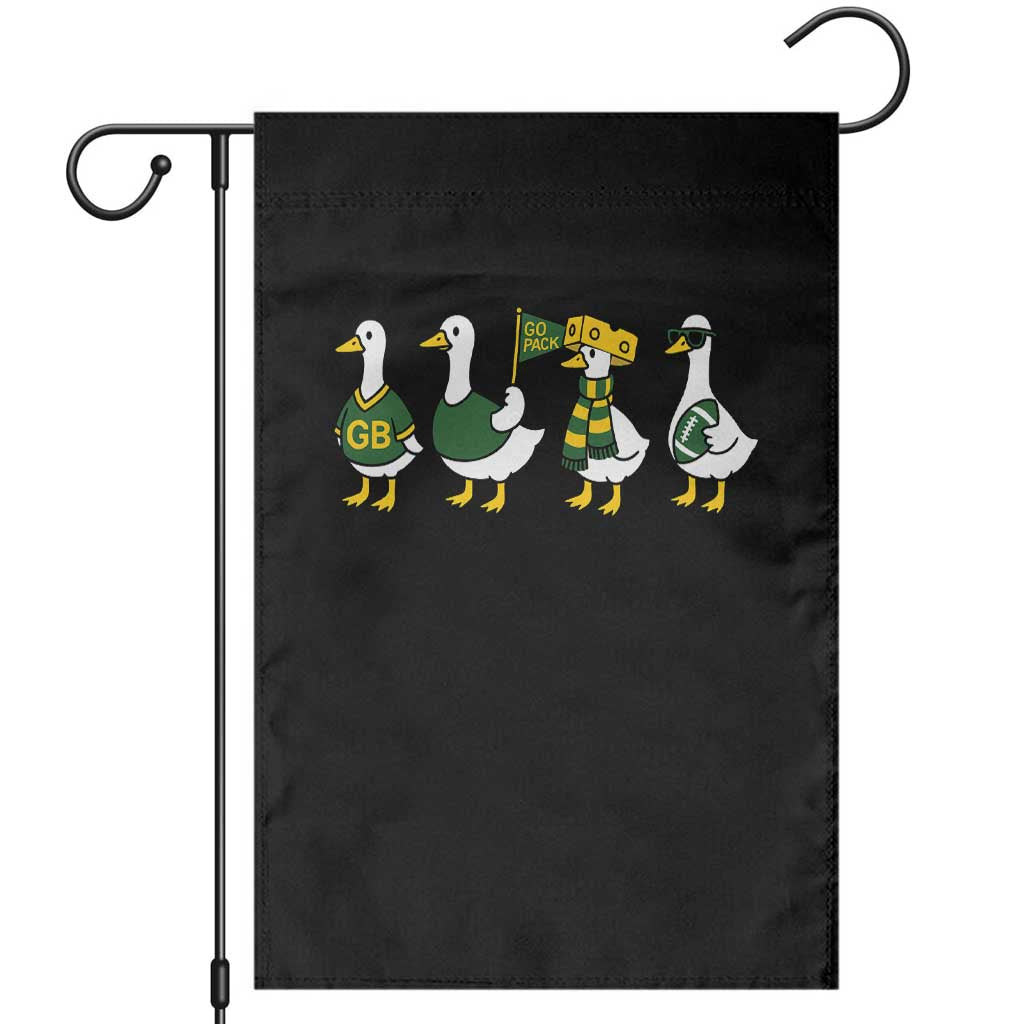 Vintage Green Bay Goose Garden Flag Funny Silly Gooses Football - Wonder Print Shop