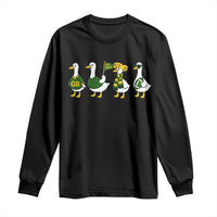 Vintage Green Bay Goose Long Sleeve Shirt Funny Silly Gooses Football - Wonder Print Shop