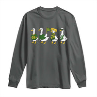 Vintage Green Bay Goose Long Sleeve Shirt Funny Silly Gooses Football - Wonder Print Shop