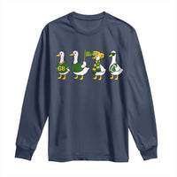 Vintage Green Bay Goose Long Sleeve Shirt Funny Silly Gooses Football - Wonder Print Shop