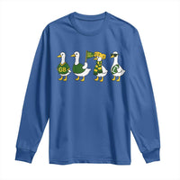 Vintage Green Bay Goose Long Sleeve Shirt Funny Silly Gooses Football - Wonder Print Shop