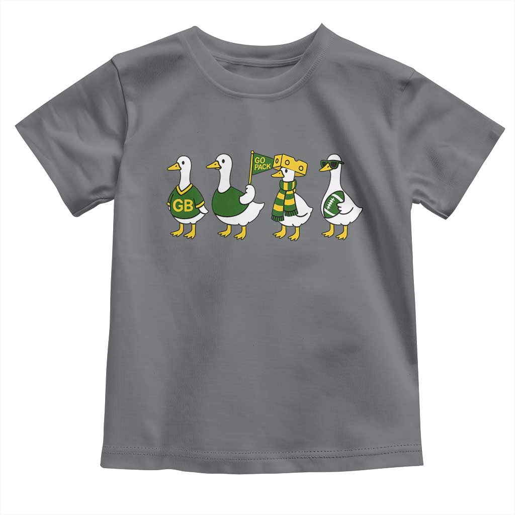 Vintage Green Bay Goose Toddler T Shirt Funny Silly Gooses Football - Wonder Print Shop