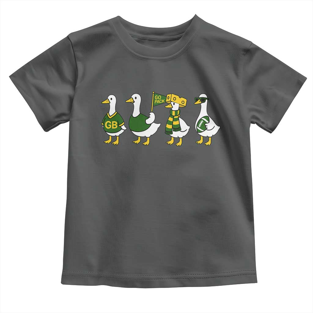 Vintage Green Bay Goose Toddler T Shirt Funny Silly Gooses Football - Wonder Print Shop
