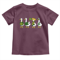 Vintage Green Bay Goose Toddler T Shirt Funny Silly Gooses Football - Wonder Print Shop