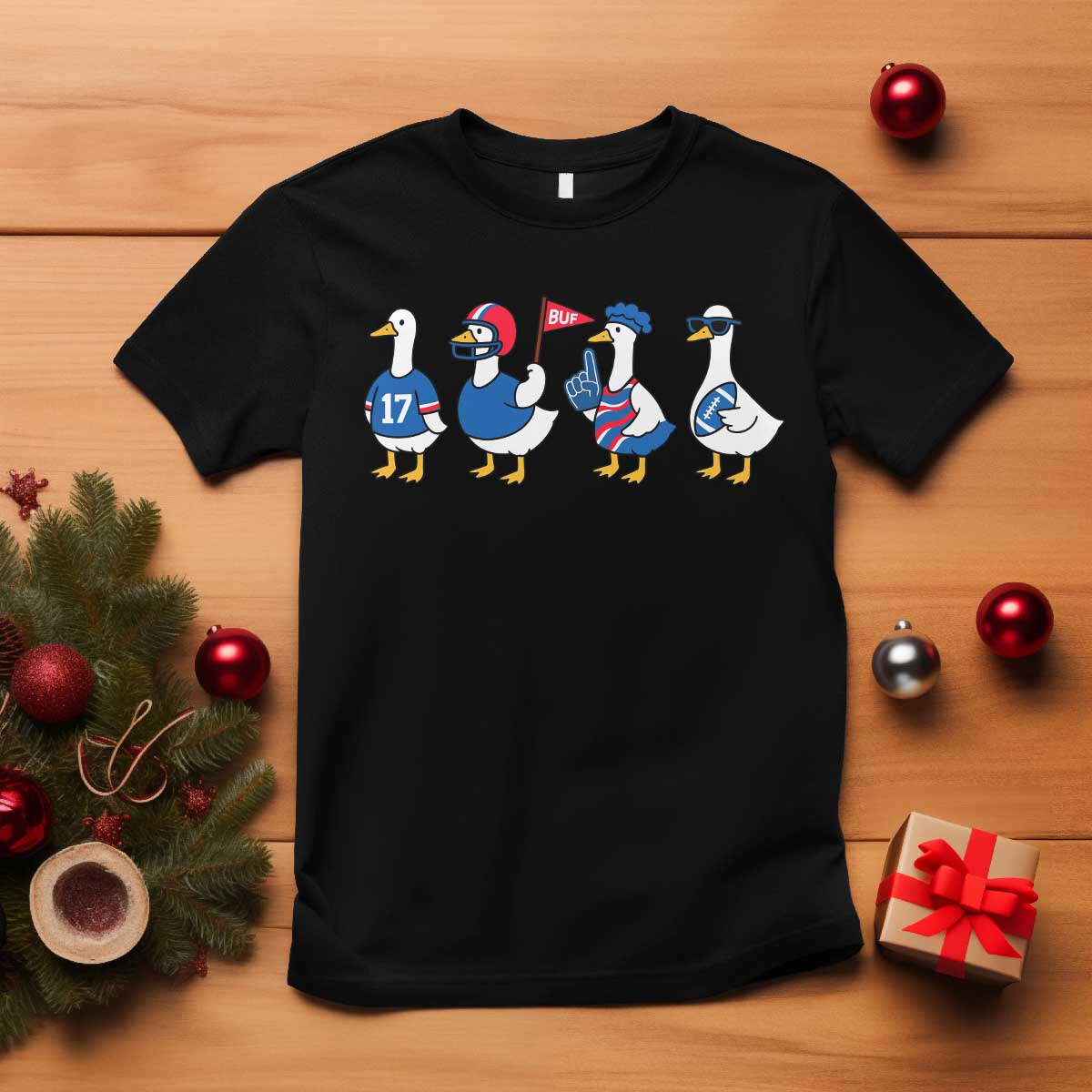 Buffalo Goose T Shirt Funny Bills Fan Silly Gooses - Wonder Print Shop