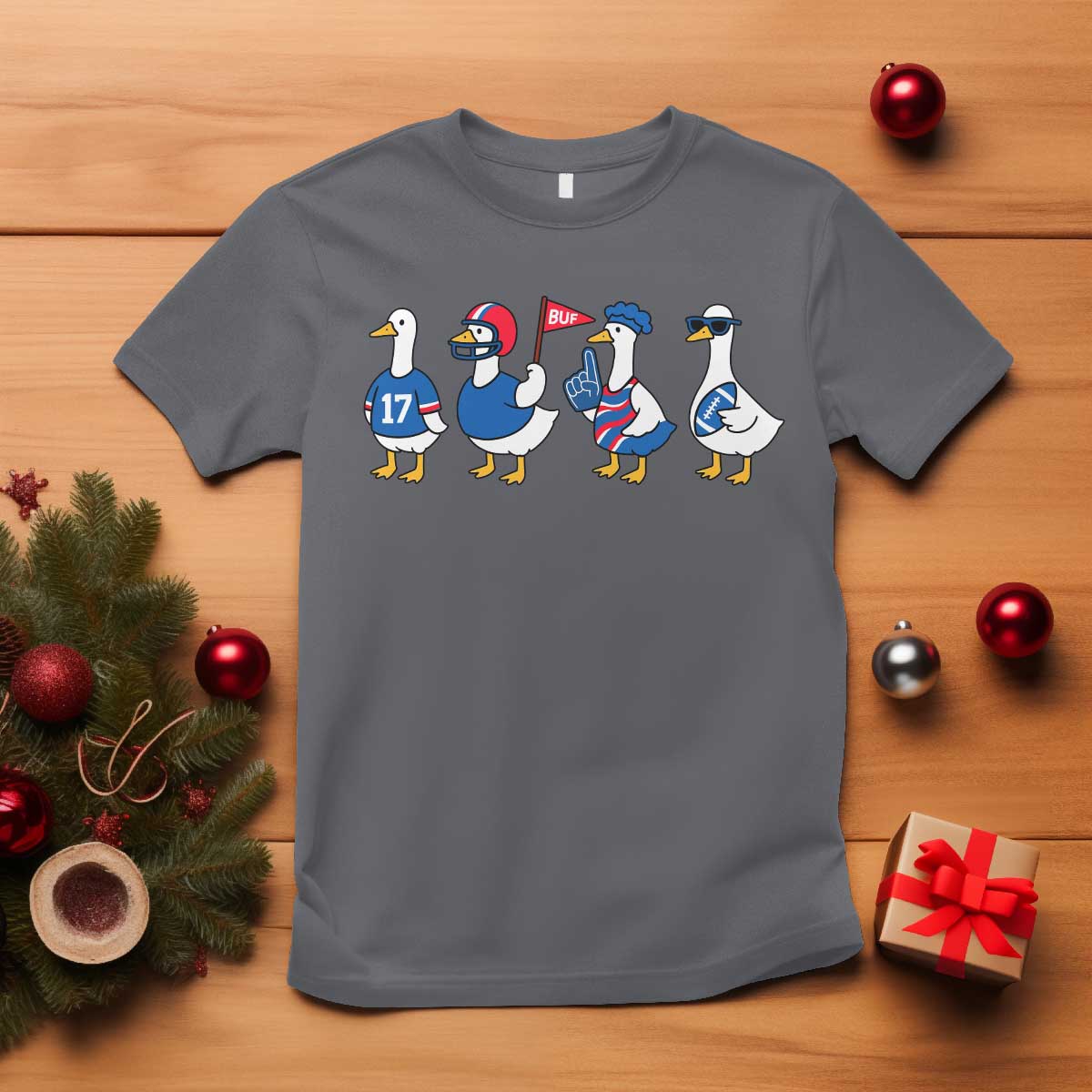Buffalo Goose T Shirt Funny Bills Fan Silly Gooses - Wonder Print Shop