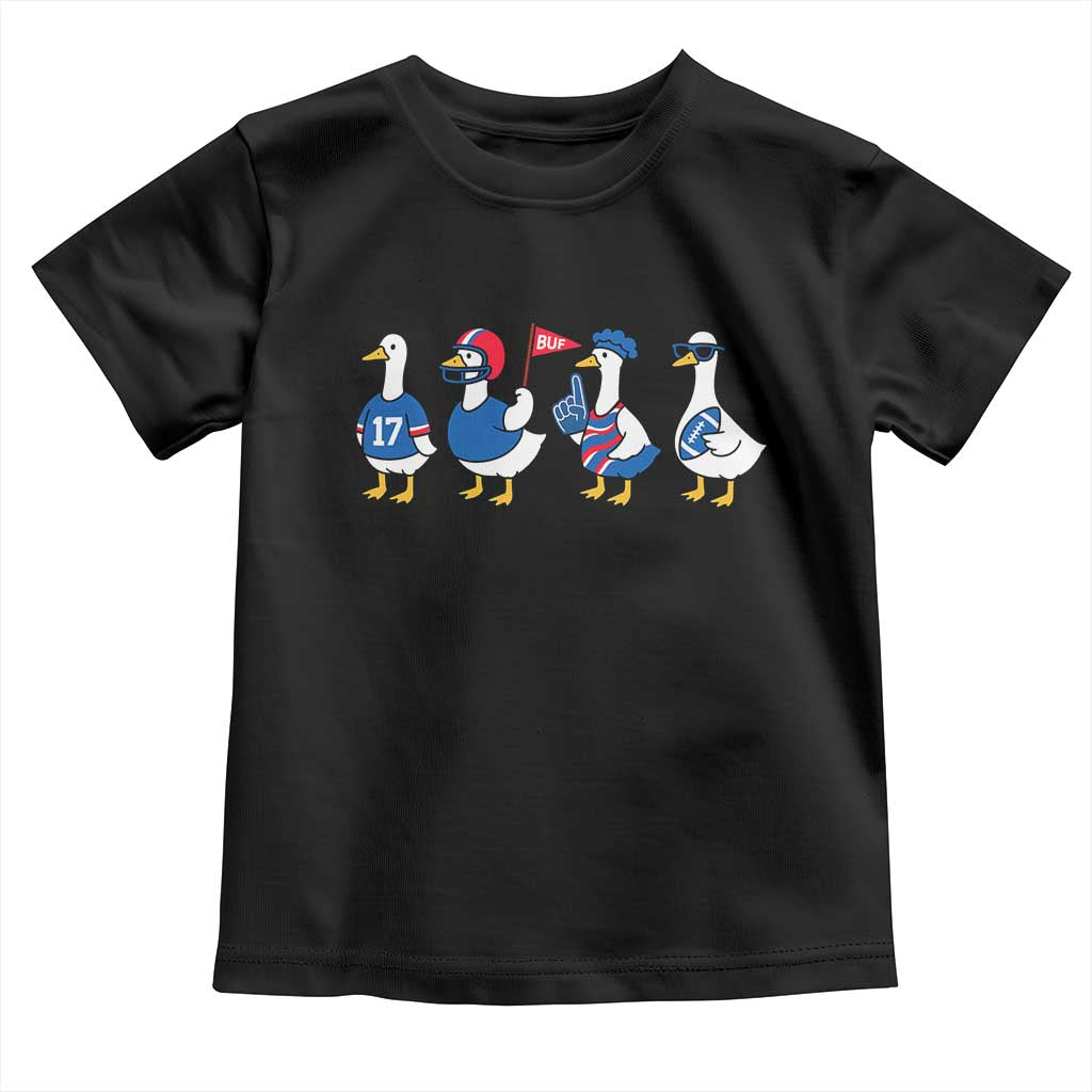 Buffalo Goose Toddler T Shirt Funny Bills Fan Silly Gooses - Wonder Print Shop