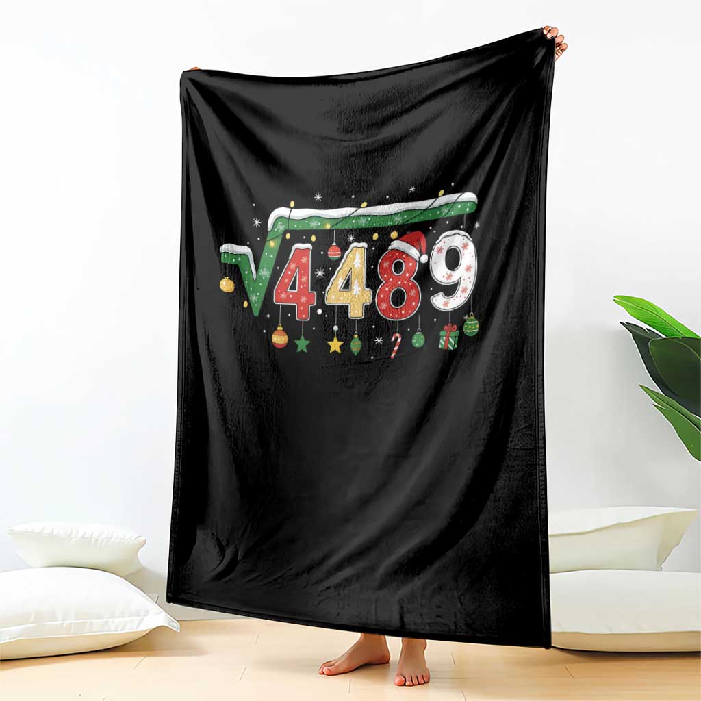 Math 67 Meme Funny Six Seven Funny Christmas Throw Blanket Funny Math Teacher Teen Slang Boys Kids Xmas Pajamas - Wonder Print Shop