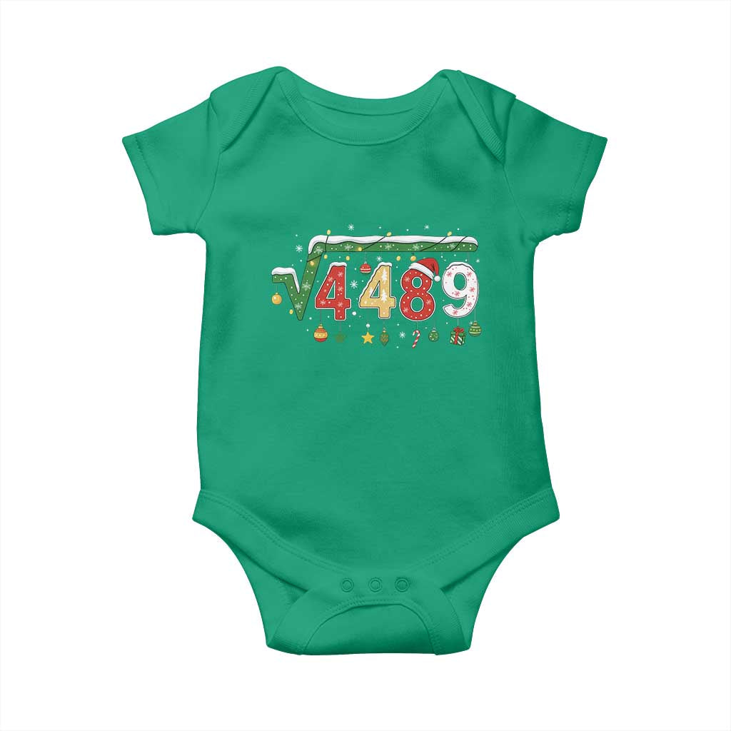 Math 67 Meme Funny Six Seven Funny Christmas Baby Onesie Funny Math Teacher Teen Slang Boys Kids Xmas Pajamas - Wonder Print Shop