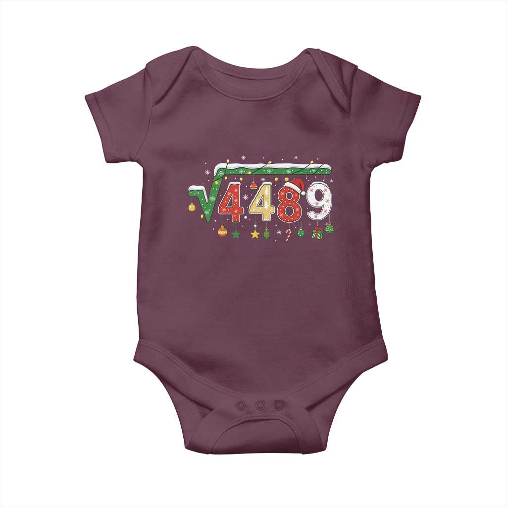 Math 67 Meme Funny Six Seven Funny Christmas Baby Onesie Funny Math Teacher Teen Slang Boys Kids Xmas Pajamas - Wonder Print Shop