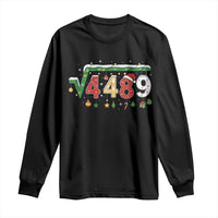 Math 67 Meme Funny Six Seven Funny Christmas Long Sleeve Shirt Funny Math Teacher Teen Slang Boys Kids Xmas Pajamas - Wonder Print Shop