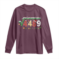 Math 67 Meme Funny Six Seven Funny Christmas Long Sleeve Shirt Funny Math Teacher Teen Slang Boys Kids Xmas Pajamas - Wonder Print Shop
